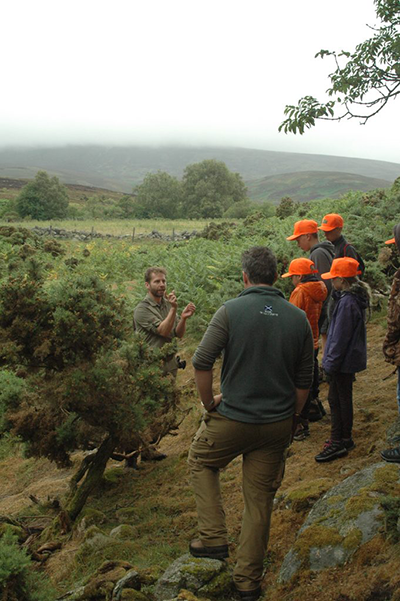 Introduction to Bushcraft Day, Forest of Birse Kirk, Aberdeenshire