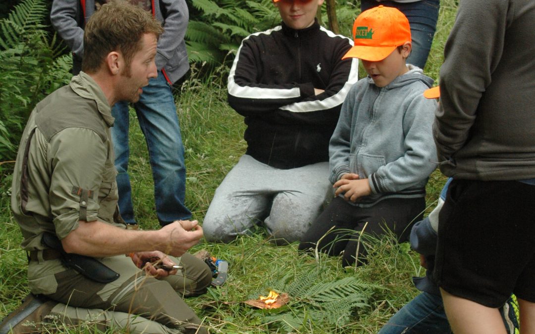 Introduction to Bushcraft Day, Trochry, Perthshire